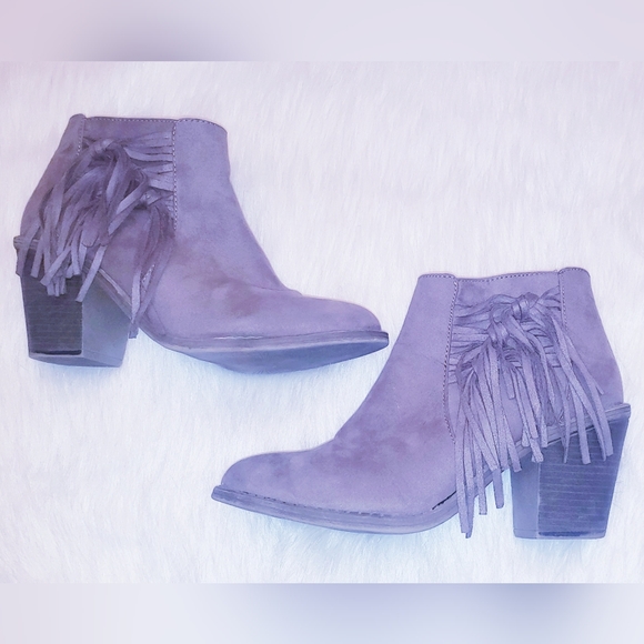 Faded Glory Women's Hula Fringe Booties - Picture 6 of 9